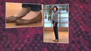 Earth Leather Flats w/ Pleats - Bellwether with Jane Treacy