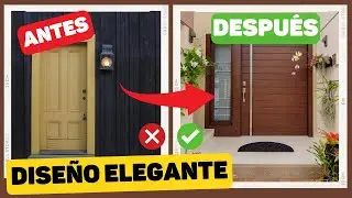 ✅TOP 20 IDEAS de PUERTAS PRINCIPALES en 2023 - Decoración😱