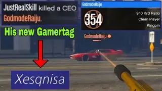 Godmode Noob changed his Gamertag after I farmed him