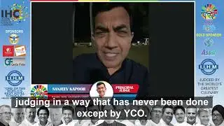 Padma Shri Sanjeev Kapoor at YCO 22