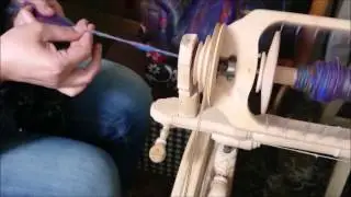 DIY Przędzenie włóczki typu Art Yarn cz.1 / Art Yarn Spinning