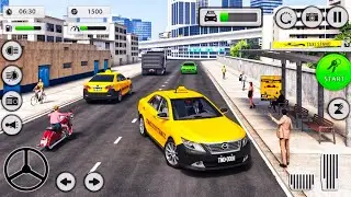 Taxi Car Driving Simulator Game Gameplay ! Best Graphics Mobile Taxi Game - Android Gameplay