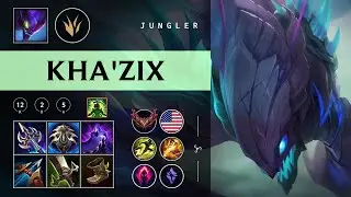 Kha'Zix Jungle vs Jayce - NA Grandmaster Patch 26.01