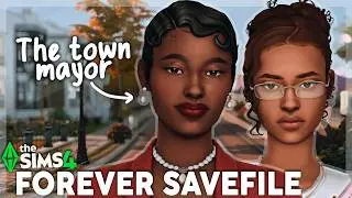 Creating a RICH family with secrets for my Forever Savefile!👀 | The Sims 4