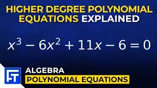 Solve Higher Degree Polynomial Equations | Algebra Explained