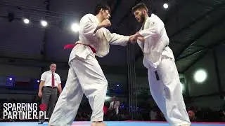 Gino Consentino vs Nolan Blatry Final Man -80KG The 36th European Karate Kyokushin Championships