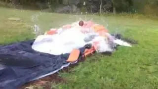 100 foot Slip n slide - Flip