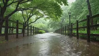 Gentle Woodland Rain Sounds | Relaxing Nature Ambience for Better Rest