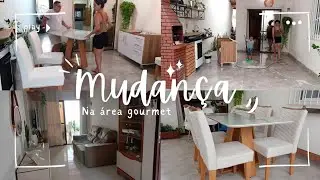 🤎Mudança simples na casa que fez toda diferença.
