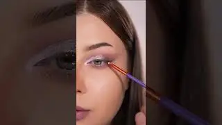 wearable icy pink makeup / huda beauty / mauve glitter eyeshadow tutorial