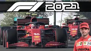 F1 2021 Gameplay! Carlos Sainz Ferrari Onboard at Spa (4K 60FPS RTX 3090 ULTRA Settings)