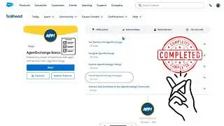 Install AgentExchange Packages Answers & Complete Guide | AgentExchange Basics Badge 🚀#salesforce