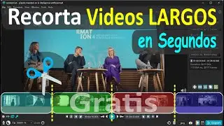Как обрезать и разделить длинное видео за СЕКУНДЫ и извлечь аудио за считанные секунды [бесплатно]
