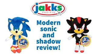 30th Anniversary Jakks Pacific Sonic And Shadow Plush Review