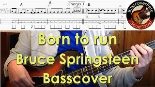Bruce Springsteen - Born to run. Bass Cover Tabs Score (standard notation) Chords Transcription
