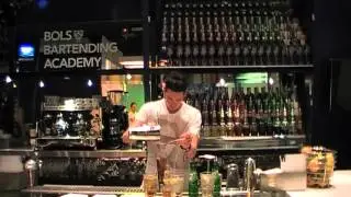 Niek Groen @ Bols Bartending Academy
