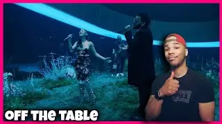 Every song is 🔥🔥| Ariana Grande - off the table ft. The Weeknd (Official Live Performance) REACTION
