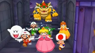 【マリオパーティ5】ミニゲームマリオVsルイージVsヨッシーVsピーチ(最強CPU｢たつじん」)