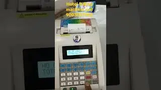 hotel Billing machines #youtube #billingsoftware #billingapp #billing #billingmachine #hotel
