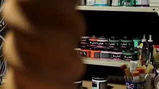 Mesa protegida con hidrolaca de Oh My Chalk