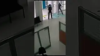 Security Guard Vs 2 Robbers 👊 #shorts #trending #tiktok