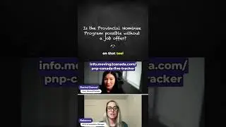 Is the Provincial Nominee Program possible without a job offer?