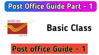 Post OfficeGuide - 1 # डाकघर गाइड भाग - 1# Rule 1- Control 🛂#knowledgeable #पोस्ट #post #postoffice