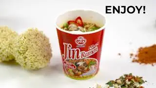 Ottogi Jin Ramen SPICY CUP