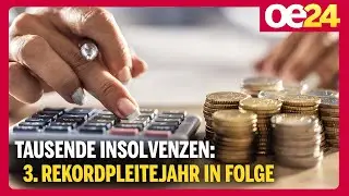 Tausende Insolvenzen: 3. Rekordpleitejahr in Folge