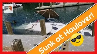 Refloating 26' Regal at Haulover Boat Ramp | Fast Response Marine Miami