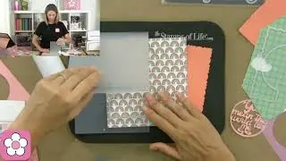 A Quick Circle Flip- it Card With Stephanie & The Stamps of Life