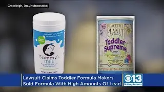California Suing Two Toddler Formula-Makers For High Lead Levels