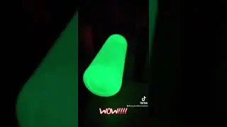 Northern Lights Glow in the dark EPOXY TUMBLER