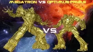 Epic Battles - Gold Megatron vs Gold Optimus