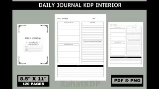 Create Your Own Custom Daily Journal in InDesign | A Step-by-Step Guide | Personalize and Beautiful