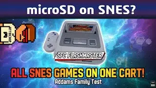 💾 SFC Flashmaster UNBOXING! 😱 SNES Flash Cart for microSD 🎮