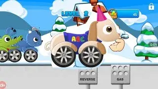 Racing Games For Kids - Racing With Lions - Video Games For Kids