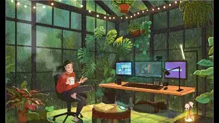 ambient concentration music for plants | greenhouse lofi | relax your dog