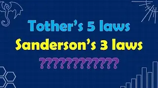 9 Laws of Magic system writing and worldbuilding | A Theory of Magic Systems Part 5