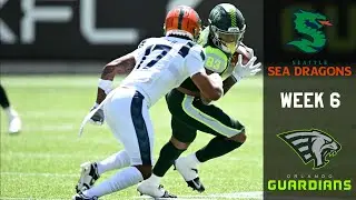 Seattle Sea Dragons vs Orlando Guardians | Week 6 Highlights