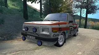 Richard Burns Rally: Cierru Los Pinos 2, in a Wartburg 353 W 460 GrpA (Moza R5 Wheel)
