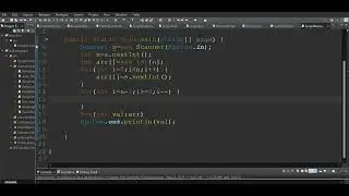 Array Reverse Program in Java Using Simple For loop