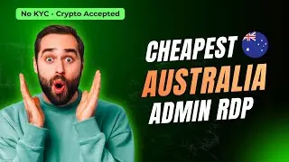 I Found the Cheapest Australia RDP! (Admin Access & Windows 11 Included)
