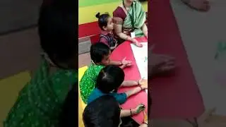 Earth day activity done by Play group (Asha Pre-Primary School Roorkee)
