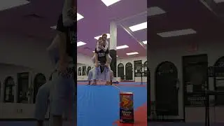 2 person piggyback #shorts #fyp #taekwondo #coach #posttraining #strength #piggyback #challenge