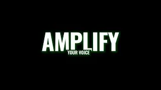 AMPLIFY YOUR VOICE - The Voiceover Marketing Course