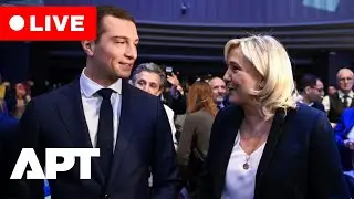 LIVE: Marine Le Pen, Jordan Bardella Address National Rally Event in Bordeaux | RN Party Rally | APT