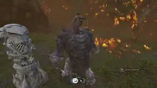 Middle-earth: Shadow of War:the burning forest 