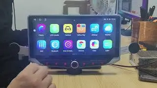 10.88Inch Screen 2 Din Car Radio Android Auto Carplay For Universal 4G WIF GPS Car Audio BT