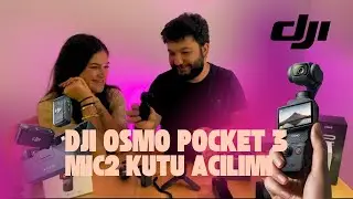 DJİ OSMO POCKET 3 VE MİC 2 KUTU AÇILIMI (ELVEDA GOPRO)